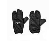 M Wave Claw Split Finger Wind and Water Repellent Glove Black S M