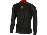 Castelli 2016 17 Prosecco Wind Long Sleeve Cycling Base Layer A16526 Black 2XL