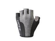 Cateye Classic Reflective Short Finger Cycling Gloves Grey M
