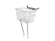 Wald 135 Grocery Front Basket Silver W135
