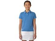 Adidas Golf 2017 Girl s Essential Short Sleeve Polo Shirt Blue M