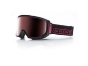Native Eyewear 2017 Coldfront Ski Goggle Tartan Strap Rose React Lens 410 647 004
