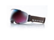 Native Eyewear 2017 Tank7 Ski Goggle Aluminum Frame Blue Mirror Lens 409 623 002