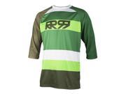 Royal Racing 2017 Men s Drift 3 4 Sleeve Cycling Jersey 0050 Army Olive Grass White L