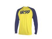 Royal Racing 2017 Men s Core Long Sleeve Cycling Jersey 0053 Bright Yellow Navy M