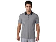 Adidas Golf 2017 Men s ClimaChill Heather Microstripe Short Sleeve Polo Shirt Black 2XL