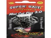 Brad s Killer Fishing Gear Super Bait 3 Cut Plug Black Glitter Pink MCP 32