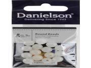 Danielson Beads 8Mm Luminous 15 Pack BDS8L