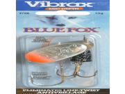 Blue Fox Classic Vibrax Spinner 7 16 Oz Red Tipped Silver Flake 60 50 71R