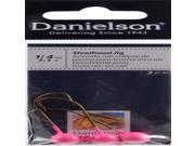Danielson Jighead Steelhead 1 4 Fluorescent Pink JHS14FP