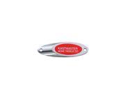 Acme Tackle Company Kastmaster 1 2 oz. Fishing Lure Chrome Red Tape SW11T CHR