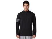 Adidas Golf 2017 Men s Competition 1 4 Zip Long Sleeve Top Black S