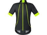 Gore Bike Wear 2016 Men s Windstopper Oxygen Soft Shell Cycling Jersey SMWOXY black neon yellow L