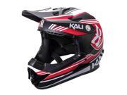 Kali Protectives 2017 Zoka Moto Full Face Helmet Slash Matte Red Black XL