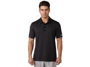 Adidas Golf 2017 Men s ClimaChill Tonal Stripe Short Sleeve Polo Shirt Black L