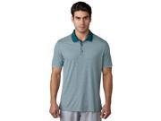 Adidas Golf 2017 Men s ClimaChill Heather Microstripe Short Sleeve Polo Shirt Rich Green S