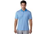 Adidas Golf 2017 Men s ClimaChill Heather Microstripe Short Sleeve Polo Shirt Core Blue S