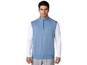 Adidas Golf 2017 Men s Club 1 4 Zip Vest TMAG Core Blue Heather XL