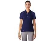 Adidas Golf 2017 Women s ClimaCool AeroKnit Circle Short Sleeve Polo Shirt Night Sky S