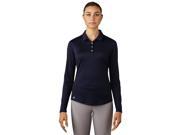 Adidas Golf 2017 Women s Performance Long Sleeve Polo Shirt Navy XL