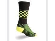 SockGuy Crew 8in LAX Chex Padded Lacrosse Socks Chex S M