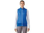 Adidas Golf 2017 Women s Technical Lightweight Sleeveless Wind Vest Blue XL