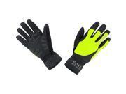 Gore Bike Wear 2015 16 Women s Power Windstopper Soft Shell Lady Full Finger Cycling Gloves GGPOWL Black Neon Yellow