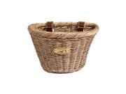 Nantucket Bike Basket Co. Young s Adult D Shape Driftwood Bicycle Front Basket E 022 A