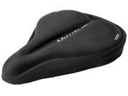 M Wave Anatomic Gel Saddle Cover for Cruiser Exerciser Bikes Black 280 x 265 mm