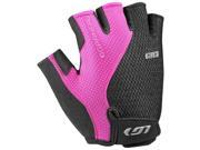 Louis Garneau 2017 Women s Air Gel RTR Cycling Gloves 1481162 BLACK PINK S