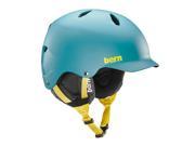 Bern 2016 17 Youth Teen Bandito EPS Winter Snow Helmet w Liner Matte Muted Teal w Black Liner M L