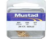 Mustad 35518 Classic Treble Standard Strength Hook 5 Pack 738823