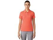 Adidas Golf 2017 Women s Rangewear Short Sleeve Polo Shirt Easy Coral M