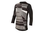 Pearl Izumi 2017 Men s Launch 3 4 Sleeve Cycling Jersey 19121704 BLACK SMOKED PEARL L