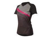 Pearl Izumi 2017 Women s Launch Short Sleeve Cycling Jersey 19221702 BLACK SMOKED PEARL FRACTURE S