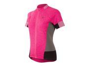 Pearl Izumi 2017 Women s Select Escape Short Sleeve Cycling Jersey 11221630 SCREAMING PINK PARQUET M