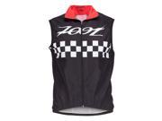 Zoot Sports 2017 Men s Cycle Cali Wind Vest Black Checker L