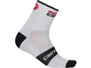 Castelli 2017 Rosso Corsa 13 Cycling Sock R17034 white L XL