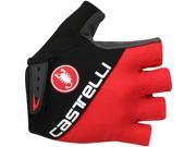 Castelli 2017 Adesivo Cycling Gloves K17031 red black L