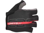 Castelli 2017 Tempo Cycling Gloves K17032 black red S