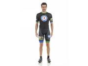 Giordana 2017 Men s Endurance Conspiracy Target Camo Scatto Pro Moda Short Sleeve Cycling Jersey GICS17 SSJY SCAT TARG