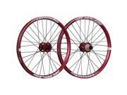Spank SPOON 28 Bicycle Wheelset 20 inches C08SN2011 Red