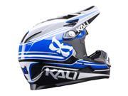 Kali Protectives 2017 Zoka Moto Full Face Helmet Slash Blue Black S