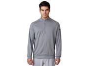 Adidas Golf 2017 Men s Club 1 2 Zip Long Sleeve Sweatshirt TMAG Vista Grey Heather M