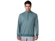 Adidas Golf 2017 Men s Club 1 2 Zip Long Sleeve Sweatshirt TMAG Rich Green Heather S