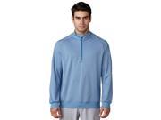 Adidas Golf 2017 Men s Club 1 2 Zip Long Sleeve Sweatshirt TMAG Core Blue Heather S