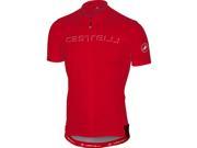 Castelli 2017 Men s Prologo 5 Short Sleeve Cycling Jersey A17019 Red M