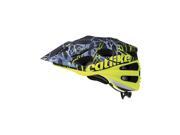 Catlike 2017 Leaf 2C Mountain Bike Helmet Yellow Fluo Black Branches M