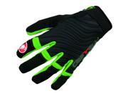 Castelli 2016 17 CW 6.0 Cross Full Finger Winter Cycling Gloves K11539 black sprint green 2XL