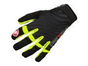 Castelli 2016 17 CW 6.0 Cross Full Finger Winter Cycling Gloves K11539 black yellow fluo S